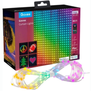 Govee Smart RGBIC Curtain Lights w/App