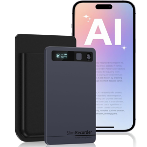 64GB AI Voice & Note Recorder w/App
