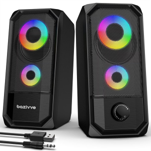 RGB USB Computer Stereo Speakers