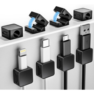 8-Pack Magnetic Cord Organizer Clips
