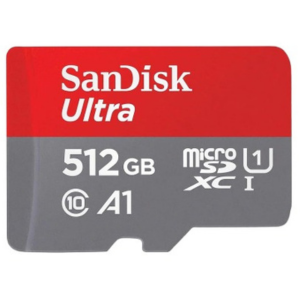 SanDisk 512GB Ultra microSDXC UHS-I Memory Card