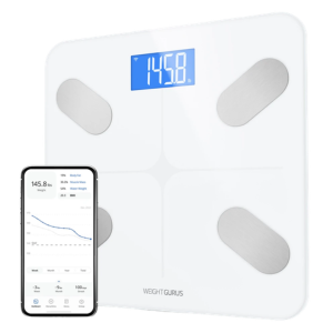 Smart Digital Bathroom Scale w/App