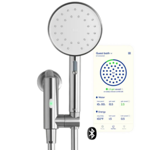 Smart Water-Powered Bluetooth Showerhead