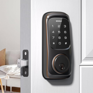Revolo Keyless Entry Door Lock w/Touchscreen