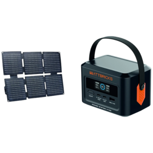 Portable 99.2Wh Power Station & Solar Panel