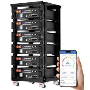 Eco-Worthy 6-Pack 30.72kWh Lithium Battery w/Monitor