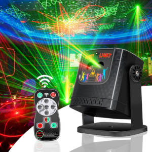 Mini Sound-Activated Disco Party Light w/Remote