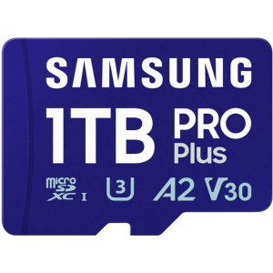 Samsung Pro Plus microSD 1TB Memory Card + Adapter