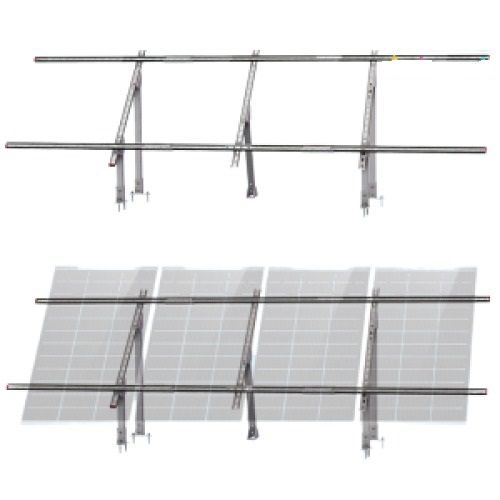 Eco-Worthy 4 Solar Panels Adjustable Mounting Brackets