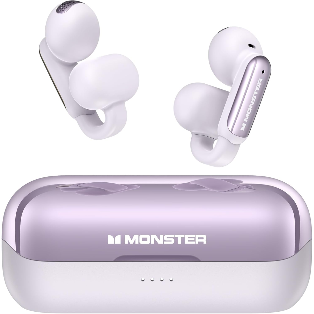 Monster Clip-On Bluetooth Earbuds