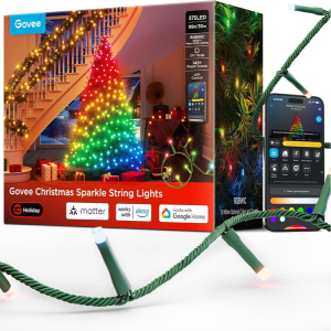 Govee 99' Christmas Sparkle String Lights