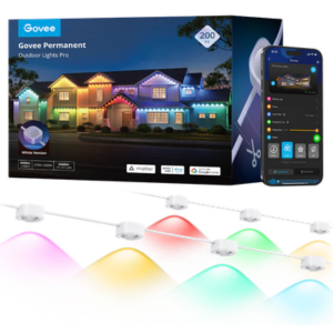 Govee 200' RGBIC Permanent Outdoor Lights w/App