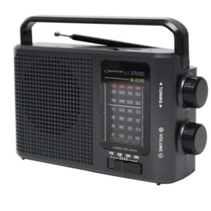 Portable Bluetooth Radio w/Flashlight & USB Playback