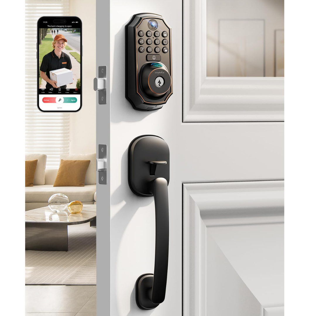 Smart Lock WiFi Keyless Entry Deadbolt w/App