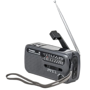 Voyager Solar Emergency Radio w/Flashlight