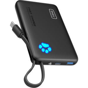10000mAh Power Bank w/USB-C Cable
