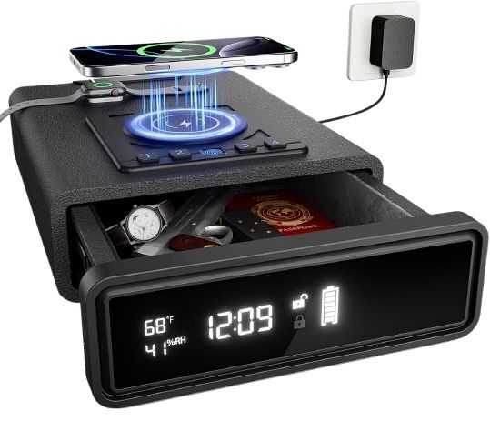 Biometric Wireless Charging Gun Safe