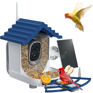 Smart Solar Bird Feeder w/Camera
