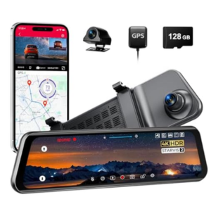 4K Front & 2.5K Rear Mirror Dash Cam