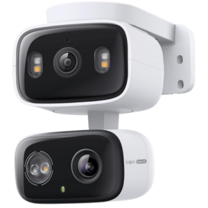 Tapo 2K Dual Lens Pan/Tilt Security Camera w/Alexa