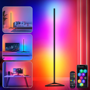 RGBIC LED Floor Lamp w/App