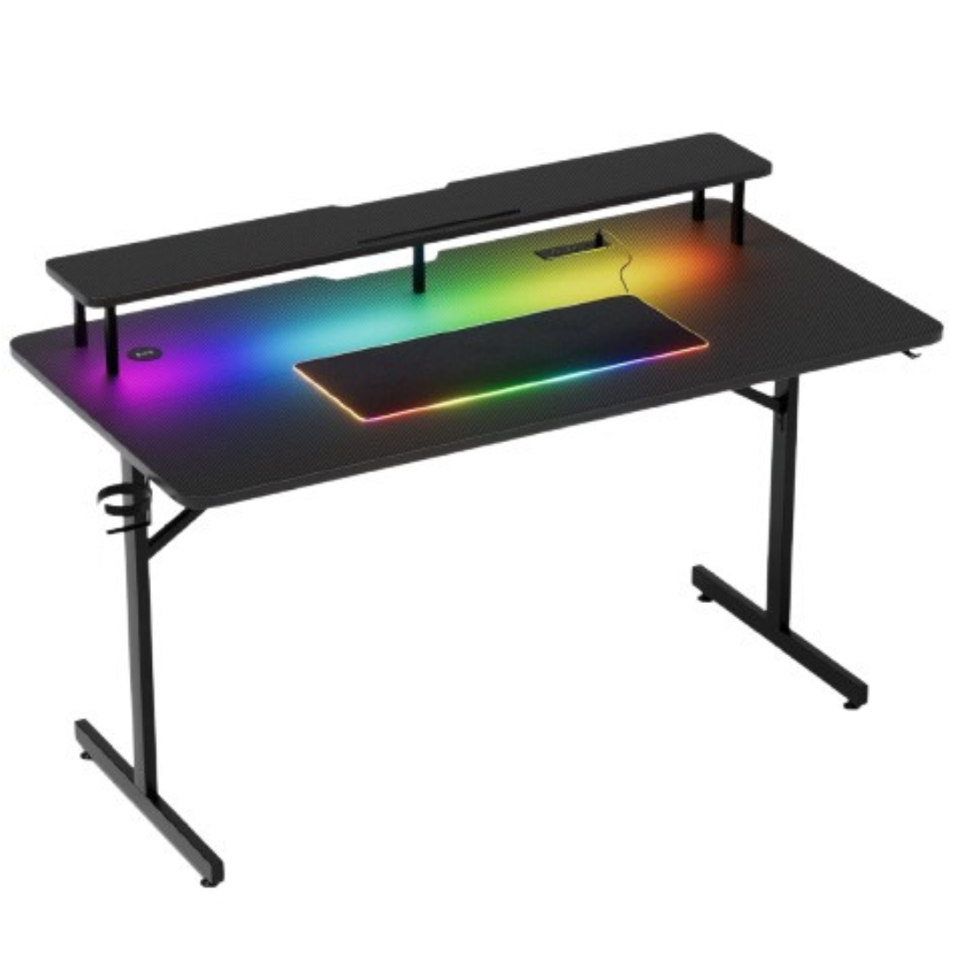 Lumina Elite RGB LED Gaming Desk