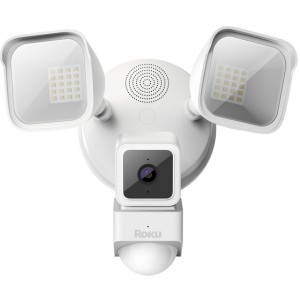 Roku Outdoor 1080p HD Smart SE Wi-Fi Floodlight Camera