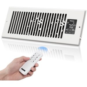 Register Booster Fan w/Thermostat