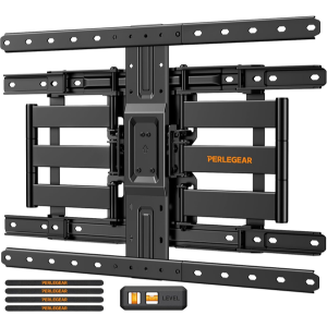 Perlegear Ultra Slim Full Motion TV Wall Mount