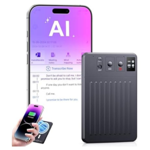 64GB AI Voice & Note Recorder w/App