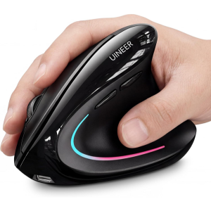 Wireless LED Ergonomic Vertical Mouse
