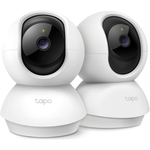TP-Link 2-Pack Tapo 2K Pan/Tilt Security Cameras