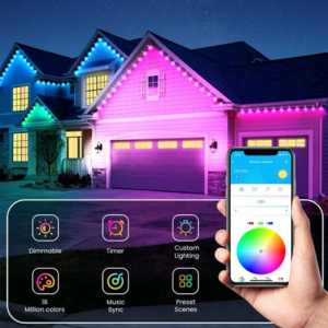 Outdoor 50' Smart Permanent String Lights