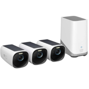 eufy 3-Cam 4K Wireless Solar Security Camera System