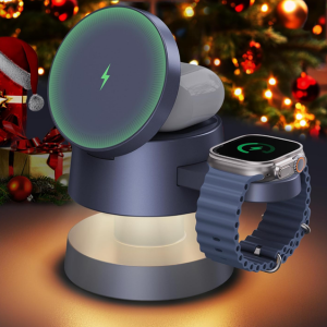 MagSafe 4-in-1 Wireless Charger Stand w/Night Light