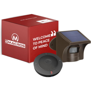 eMacros Solar Driveway Wireless Alarm System