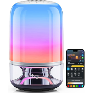 Govee Smart Cordless Table Lamp w/Speaker & Music-Light Sync