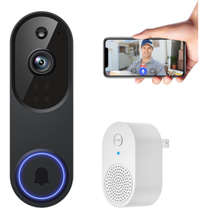 Smart 1080p AI Video Doorbell Camera
