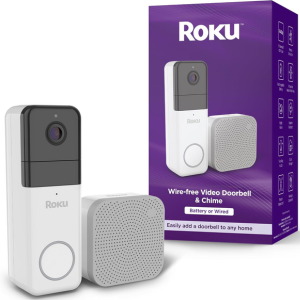 Roku Smart Home Wireless Video Doorbell & Chime