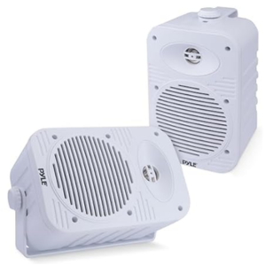 Pyle 2-Way Waterproof Bluetooth Outdoor Speakers