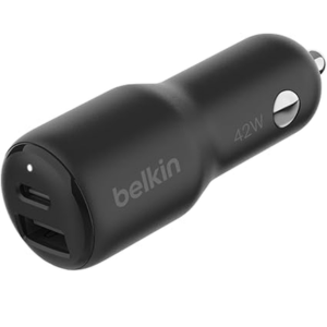 Belkin BoostCharge 42W Dual Port Car Charger