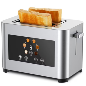 Stainless Steel 2-Slice Touchscreen Toaster