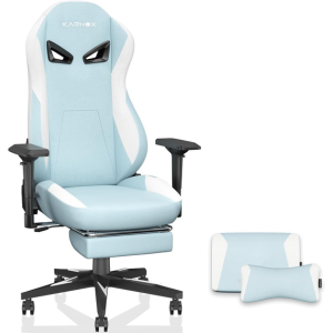 Ergonomic Adjustable Gaming Chair w/Footrest