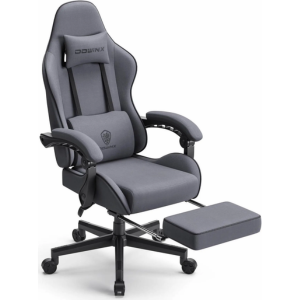 Massage Lumbar Support Gaming Chair