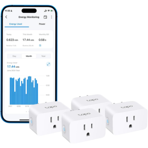 4-Pack TP-Link Tapo Wi-Fi Smart Plug