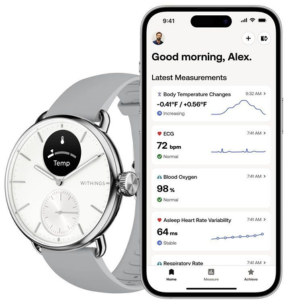 Withings ScanWatch 2 38mm Hybrid Health Smartwatch