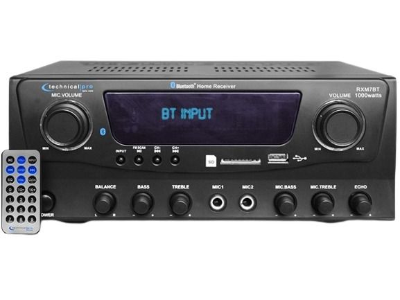 Technical Pro Bluetooth Receiver w/Sound Control