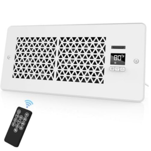 Register Booster Fan w/Thermostat & RC