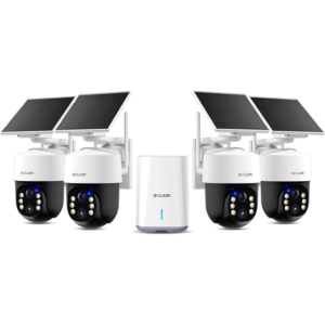 Soliom 4-Pack Wireless 4K Security Cameras