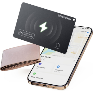 Ultra-Thin Rechargeable Wallet Tracker Card